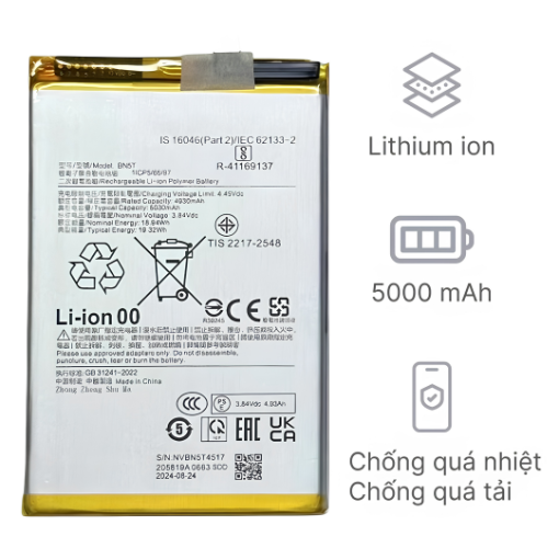 Thay Pin Xiaomi Redmi 13