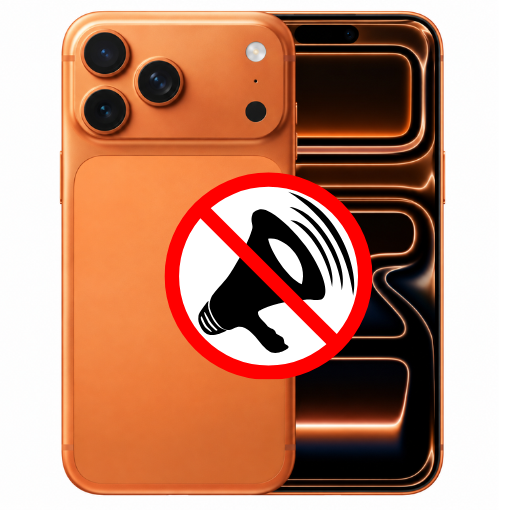 Sửa không âm thanh iPhone 17 Pro Max