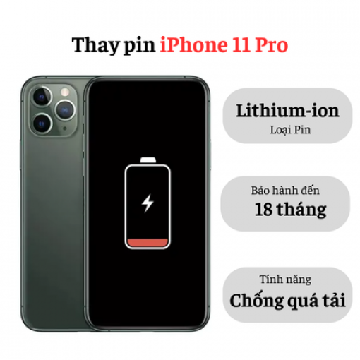Thay pin iPhone 11 Pro