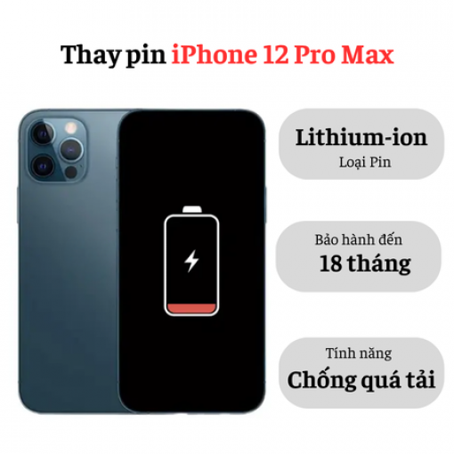 Thay pin iPhone 12 Pro Max