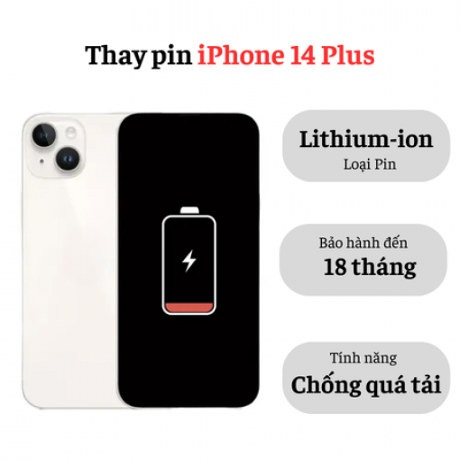 Thay pin iPhone 14 Plus