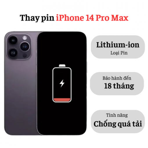 Thay pin iPhone 14 Pro Max