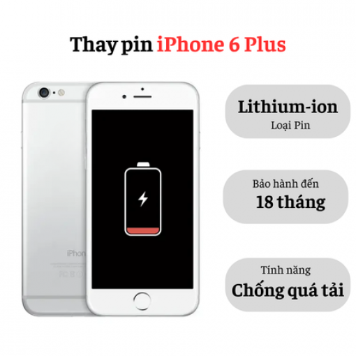 Thay pin iPhone 6 Plus