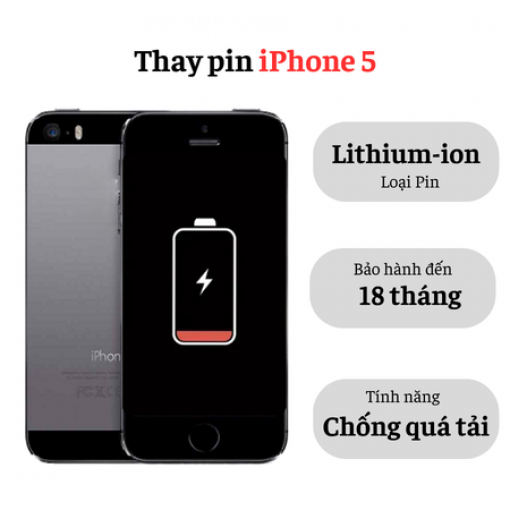 Thay pin iPhone 5