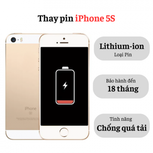 Thay pin iPhone 5S