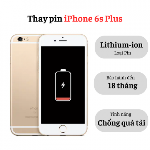 Thay pin iPhone 6s Plus