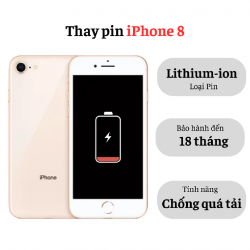 Thay pin iPhone 8