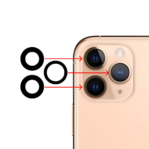 Thay kính Camera sau iPhone 11 Pro Max