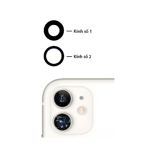Thay kính Camera sau iPhone 11