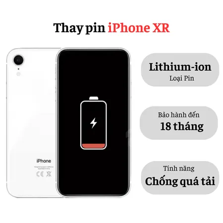 Thay pin iPhone XR