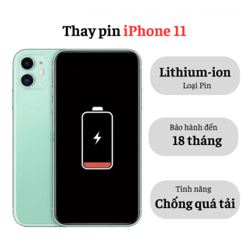 Thay pin iPhone 11