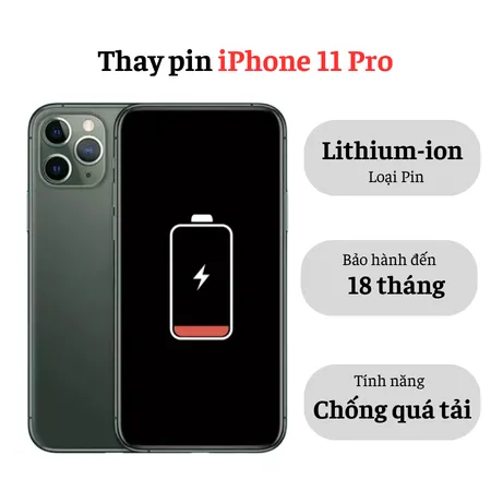 Thay pin iPhone 11 Pro