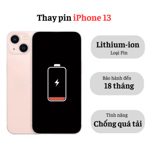 Thay pin iPhone 13
