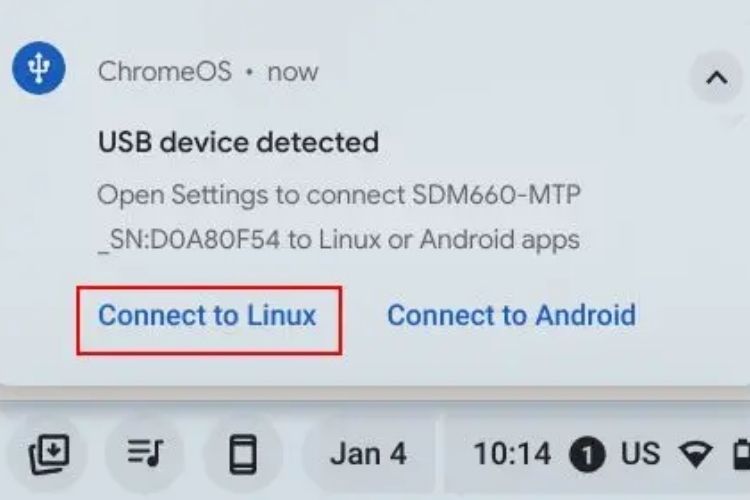 kết nối điện thoại Android của bạn với Chromebook