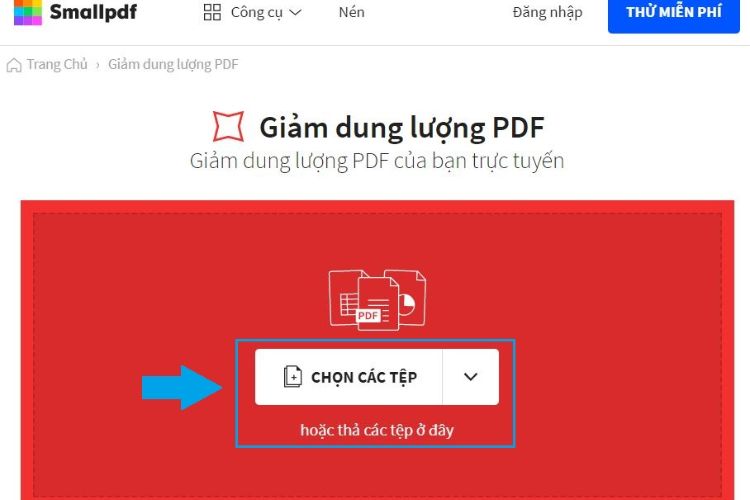 cách giảm dung lượng pdf