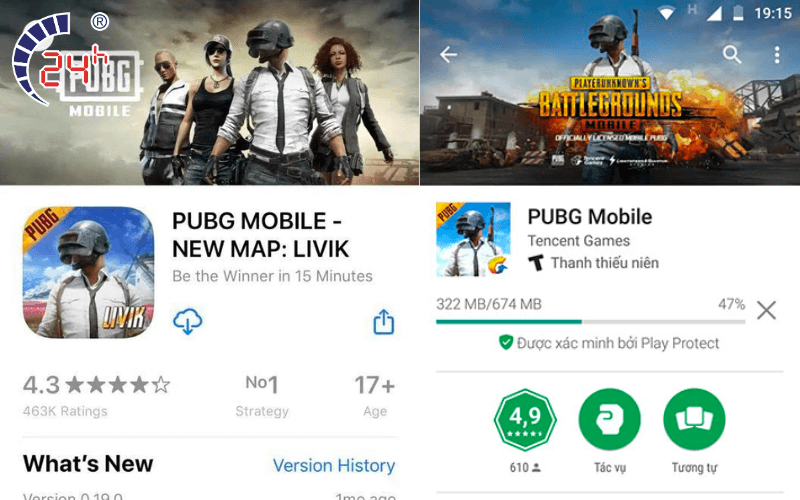 Cách tải PUBG Mobile tiếng Việt trên điện thoại iPhone và Android