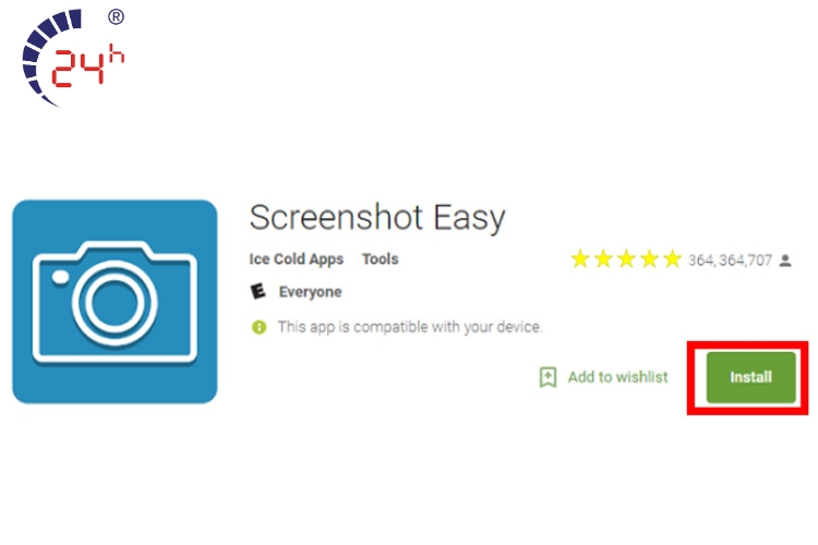 chụp ảnh màn hình samsung a51 bằng ứng dụng Screenshot Easy