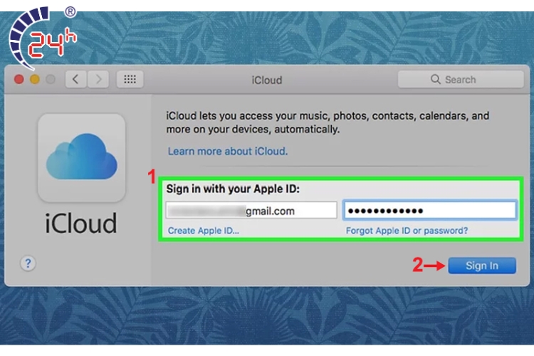 cách đăng nhập iCloud mới