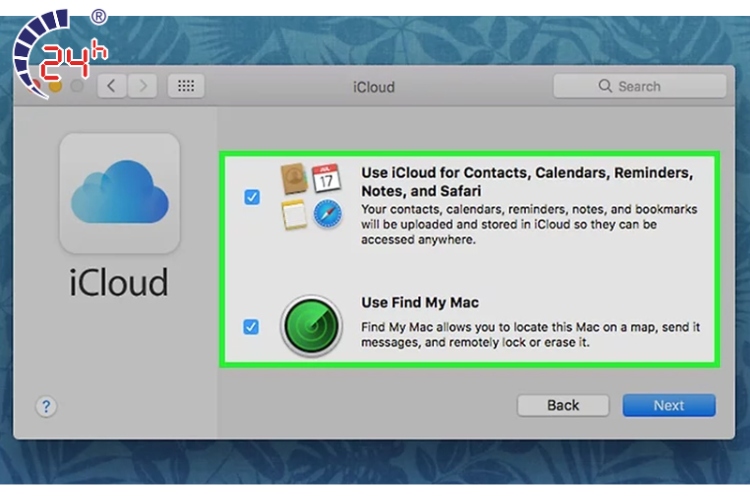 quyền truy cập iCloud