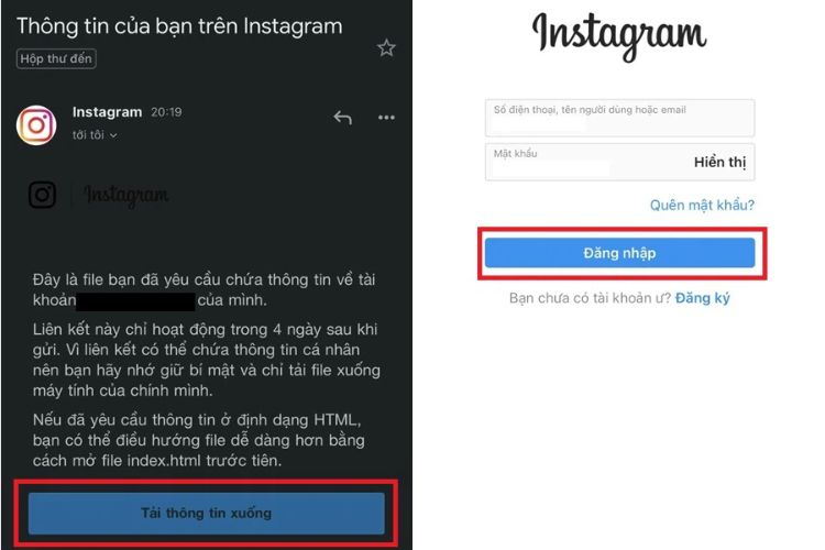 Nhận thông báo về email