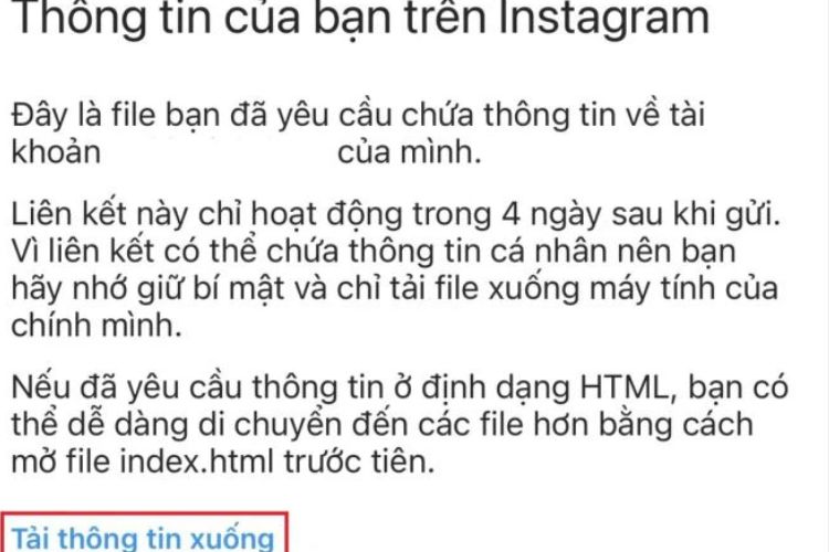 Bước cuối cùng tải file xuống