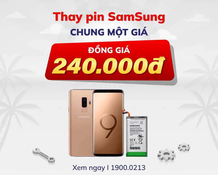 thay pin Samsung chung một giá - 240.000đ