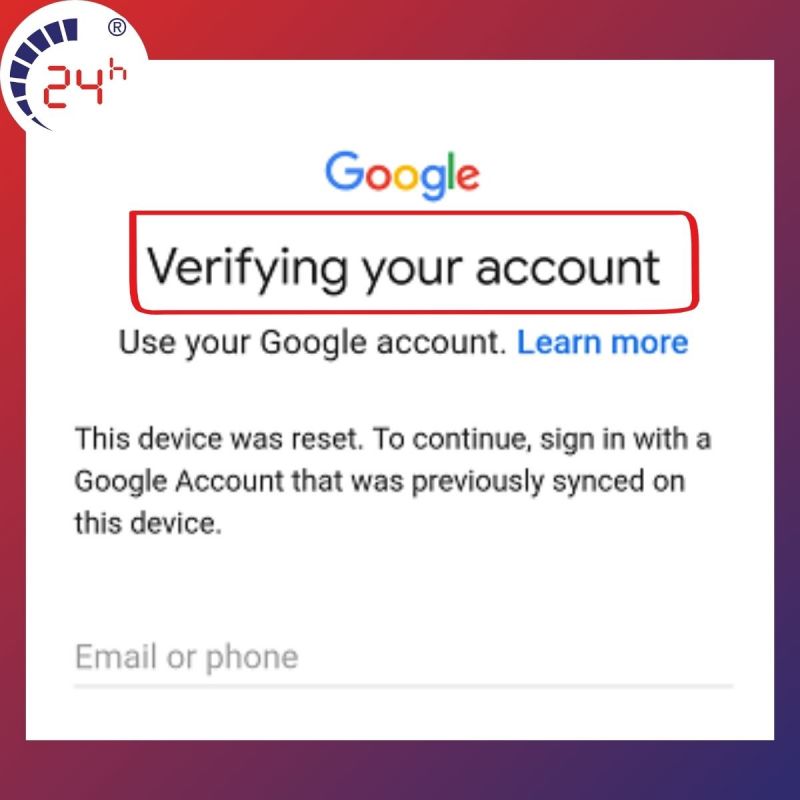 Xóa xác minh tài khoản Google bypass là gì?