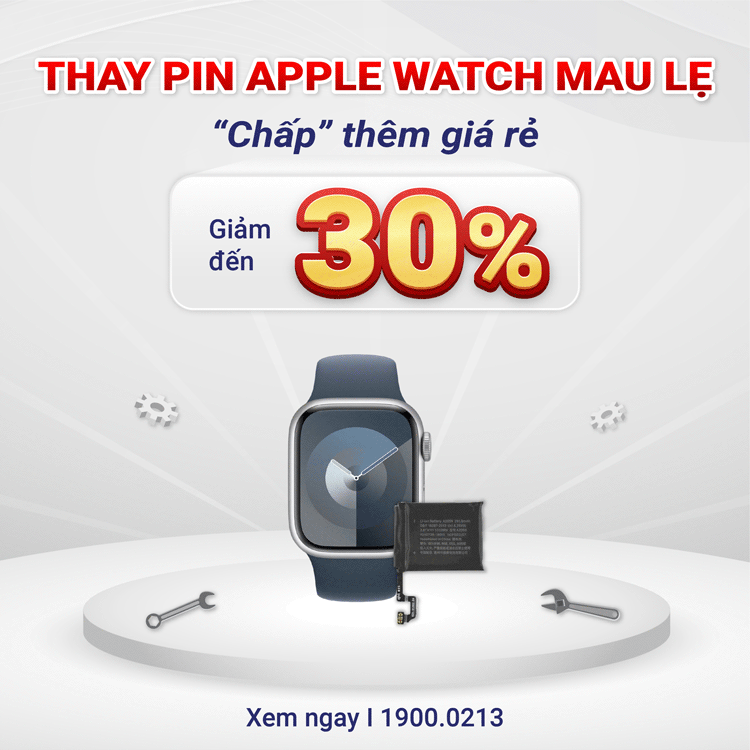 thay pin Apple watch