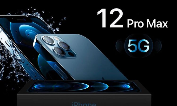 Hỡ trợ 5G ở iPhone 12 ProMax 256GB Cũ chính hãng.