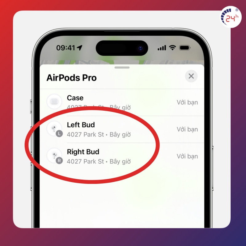 Cách tìm 1 tai nghe airpod bị mất