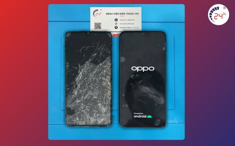 bang gia thay man hinh oppo uy tin tai hcm