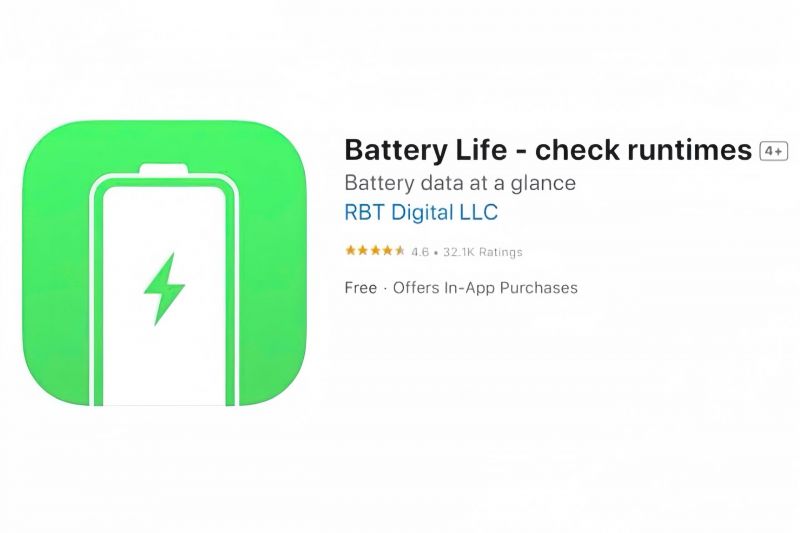 hướng dẫn kiểm tra dung lượng pin bằng ứng dụng Battery Life