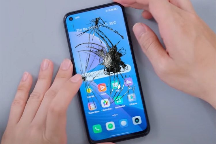 Dấu hiệu màn hình Realme Q5 hư hỏng