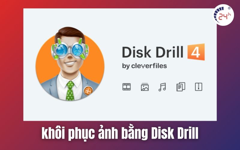 khôi phục ảnh đã xóa trên iphone bằng disk drill