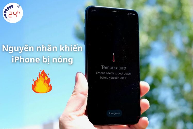 nguyên nhân iPhone bị nóng