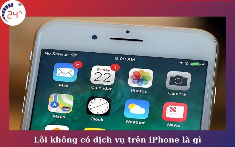 lỗi không có dịch vụ trên iPhone là gì?