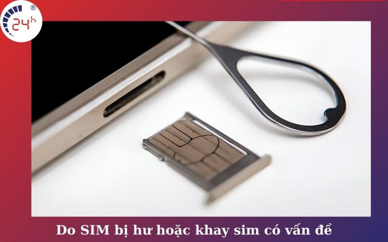 iPhone không nhận sim không có dịch vụ