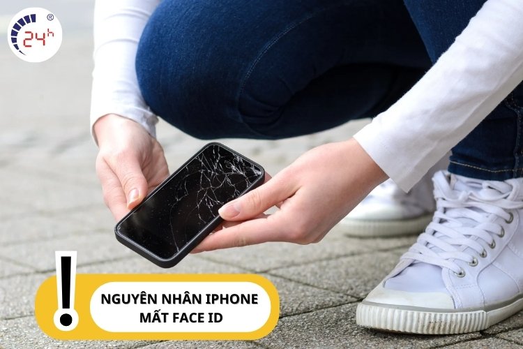 tại sao iphone x bị mất face id