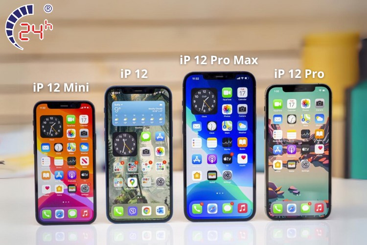 so sánh kích thước màn hình iPhone 12 Pro Max