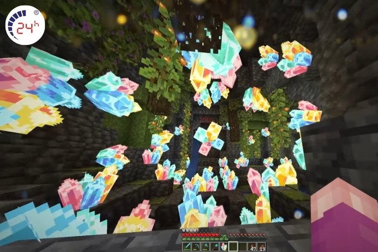 crystal cave minecraft miễn phí pe apk