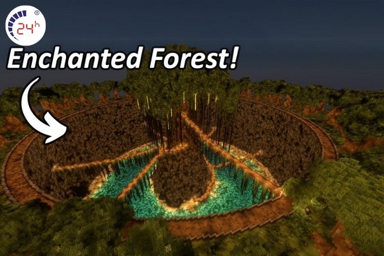 enchanted forest apk minecraft pe