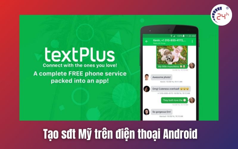  Tạo sđt Mỹ trên điện thoại Android