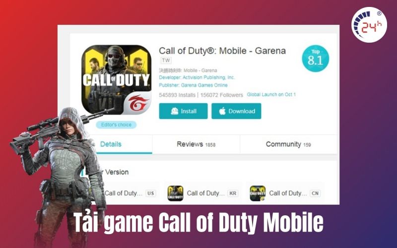 cach tai game Call of Duty Mobile mien phi