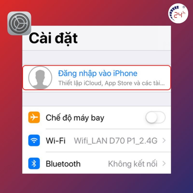 cách tạo icloud cho iphone