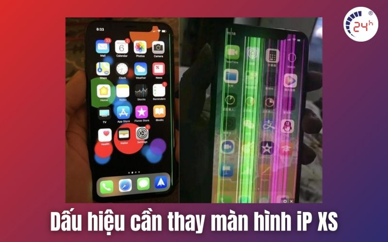 dấu hiệu thay màn hình iphone xs giá bao nhiêu