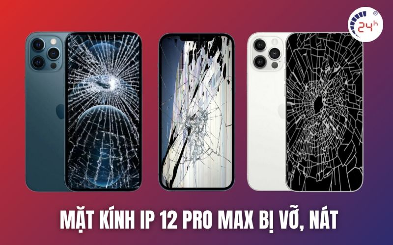 khi nào cần thay ép mặt kính iPhone 12 Pro Max