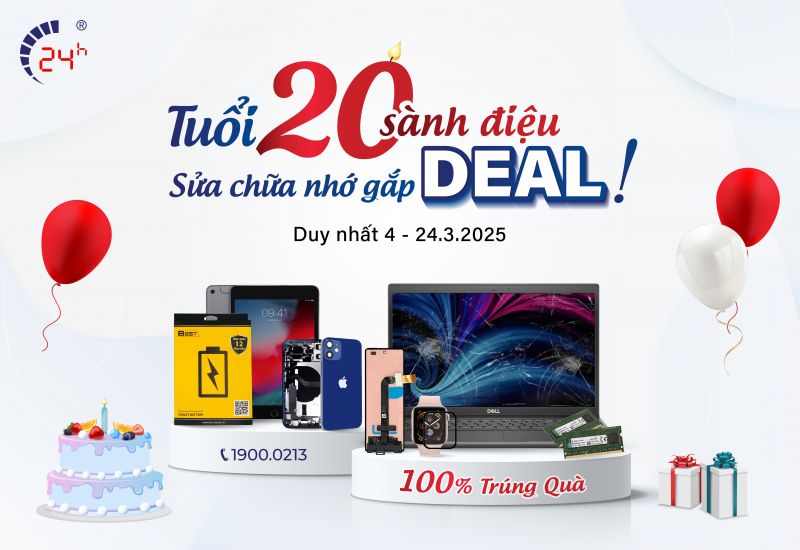 24h đón sinh nhật 20 tuổi