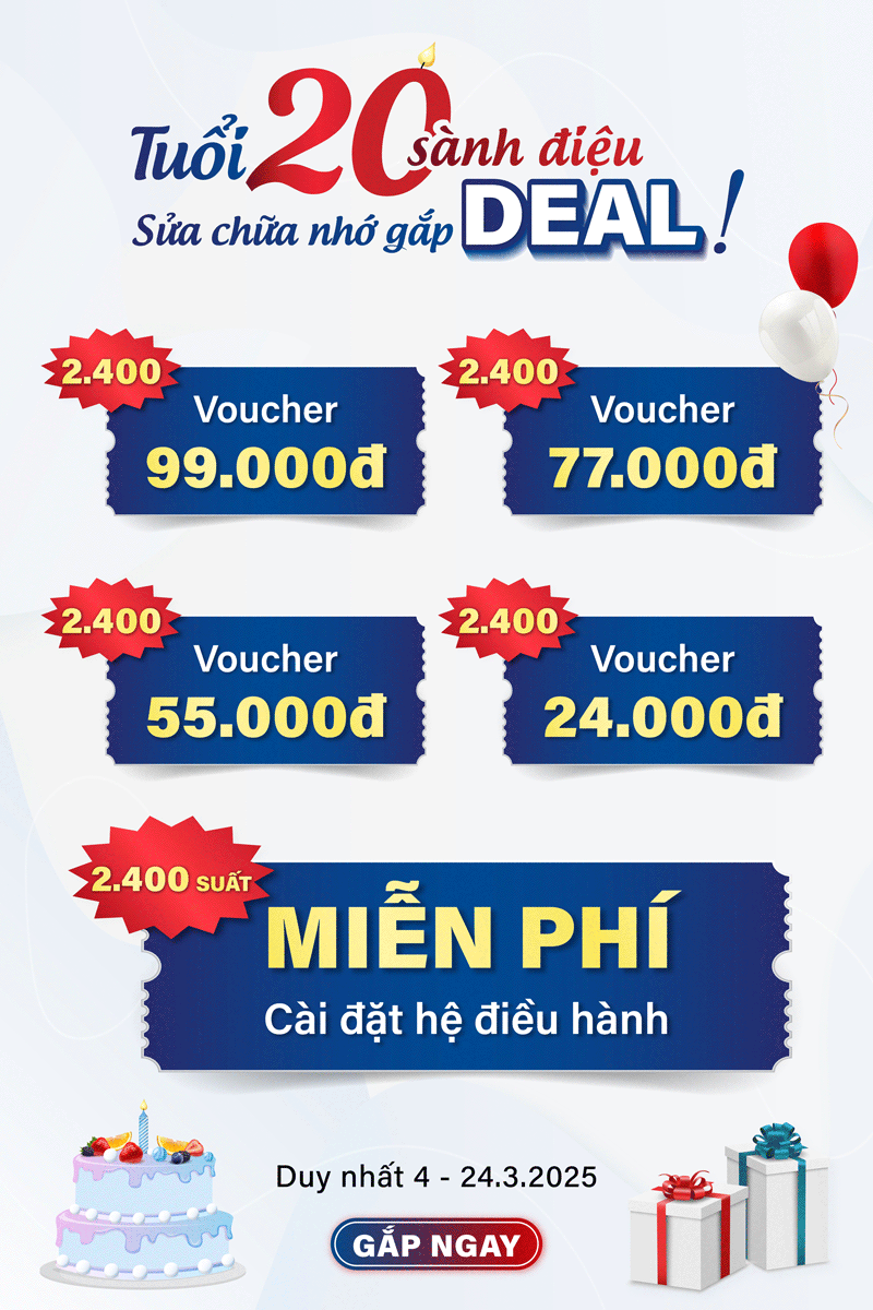 ưu đãi sinh nhật 24h 
