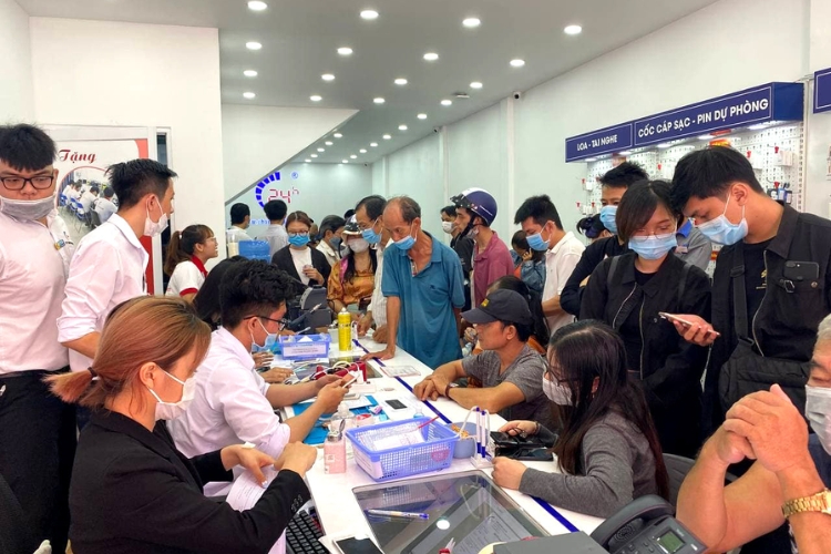 Sửa liệt cảm ứng iPhone 16e 7