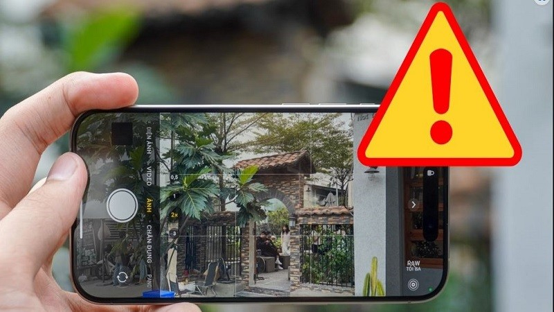 Sửa lỗi camera iPhone 16e 6